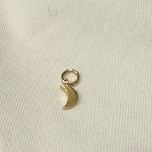Gold Moon Charm from Mejuri